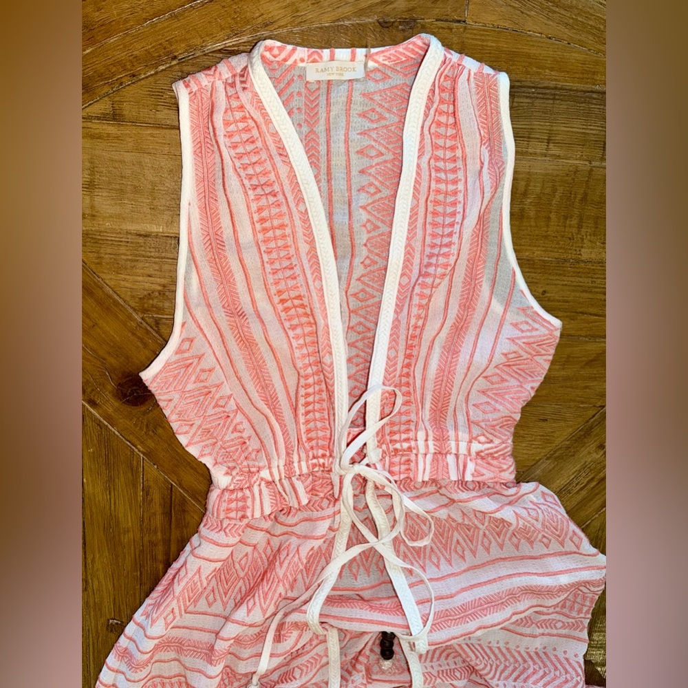 Ramy Brook maxi tie waist dress/coverup - XS - skirt is so full / pretty - Picture 10 of 11